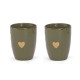 Set de 2 gobelets matins calins kaki