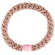 Hair tie and bracelet glitter taupe