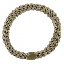 Hair tie and bracelet khaki camo