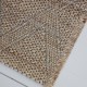 Tapis coton gris Ciero (in / outdoor)