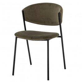 Green Marlo dining chair