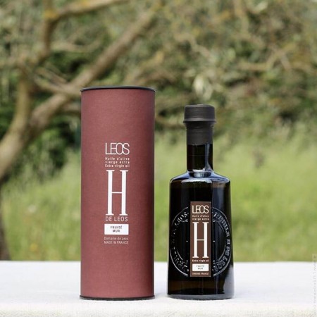 H oil ripe fruity extra virgin Domain of Leos 500 ml gift box