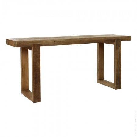 Console Andalucia en bois recyclé