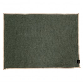 Corte khaki linen 48 x 36 placemat