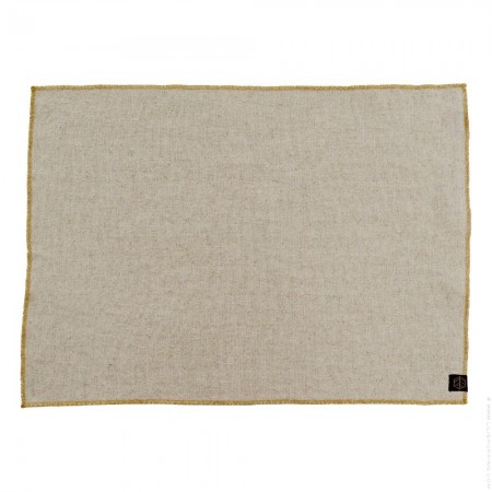 Verone naturel linen 48 x 36 placemat