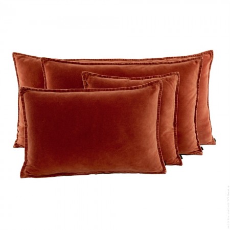 Housse de coussin rectangle Manhattan brick + intérieur