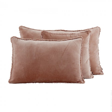 Kobe mocaccino rectangular cushion with inner