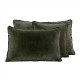 Housse de coussin rectangle Kobe mocaccino + intérieur