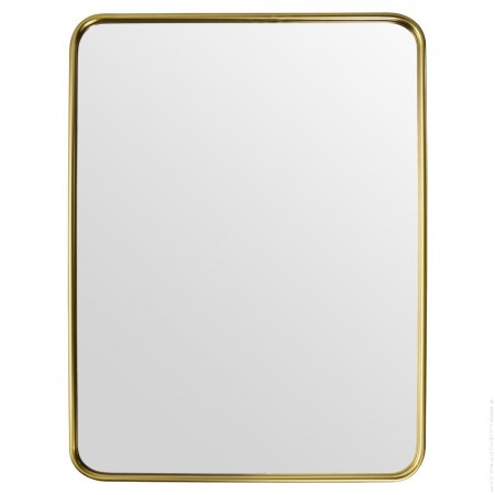 Miroir doré 129 x 35 cm