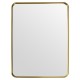 Antique gold 129 x 35 mirror