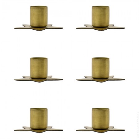 Anit candle stand - set of 6