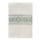 Burnt orange checked kitchen towel
