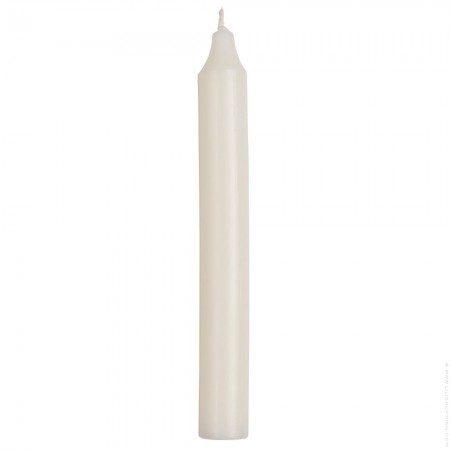 Bougie chandelle ivoire
