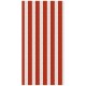 Serviettes en papier rayées marron (pack de 16)