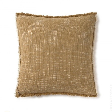 Coussin Handloom ocre