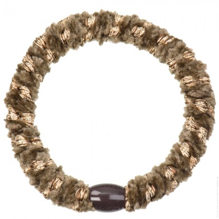 Hair tie and bracelet sage green velvet