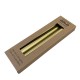 Box of 4 golden candles