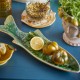 Hezha blue serving tray