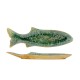 Hezha blue serving tray