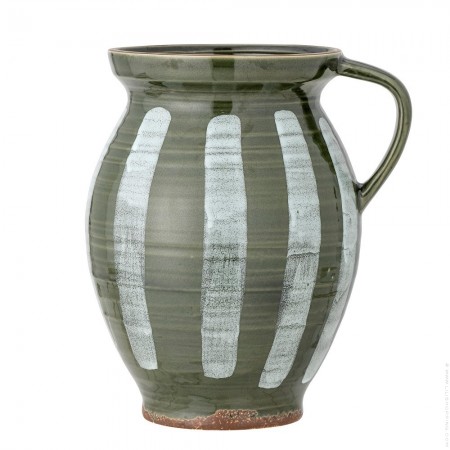 Frigg green vase