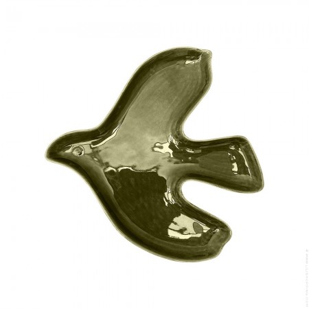 20 cm kaki bird cup