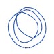Bracelet 6 tours New Vero bleu majorelle