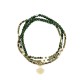 Bracelet 3 tours Andy 3 gold