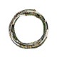 Bracelet 6 tours Iris vanille