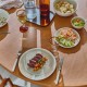 Assiette plate Biscotti gris beige