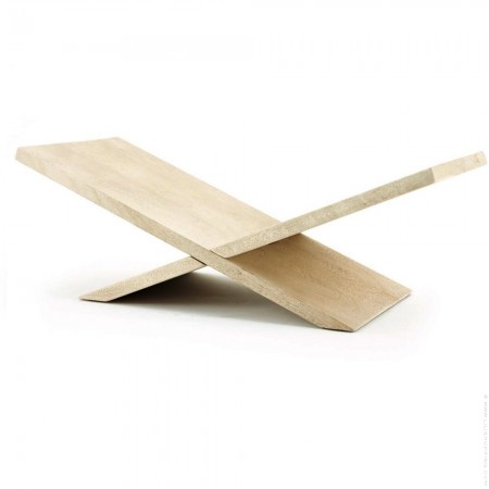 Natural mango book holder