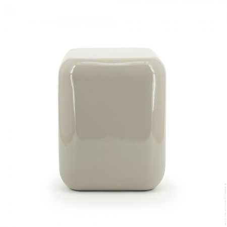 Mosa beige pouf