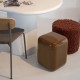 Mosa beige pouf
