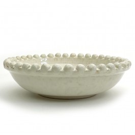 Coupe perlée ivoire 39 cm