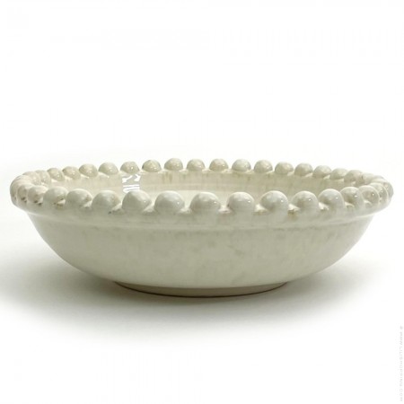 Ivory white 34 cm bowl