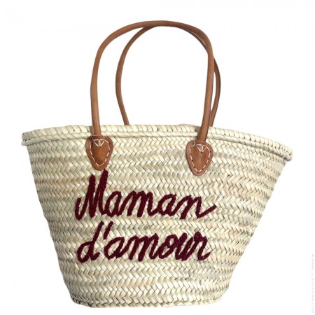 Saffron Maman d'amour braided bag