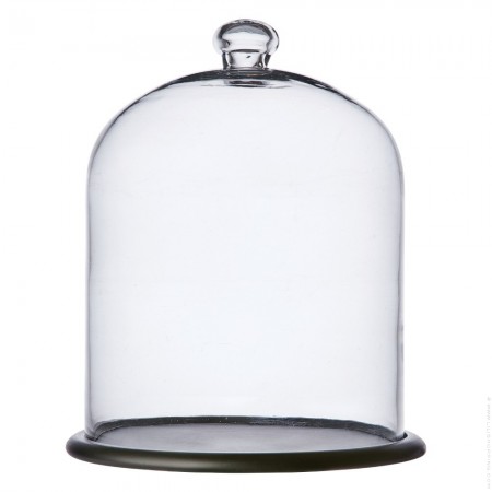 Cloche sur socle 28 cm