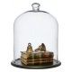 Cloche sur socle 28 cm