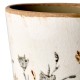 Pot fleurs vertes 13 cm
