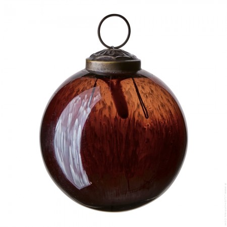 Boule de Noël Winnie marron