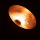 Golden rechargeable LED lamp