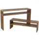 130 cm console in recycled teak