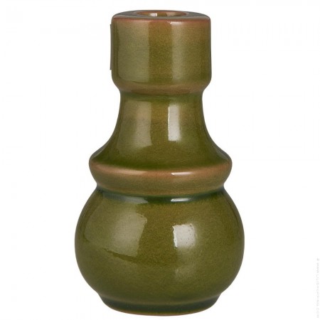 Cream sandstone 15 cm candle holder