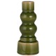 Green Torino 1 sandstone candle holder