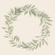 Serviettes en papier couronne verte (pack de 20)