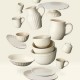 Mynte cream salad bowl 18 cm