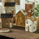 4 windows tealight white house