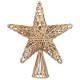 Antique brass Stars garland