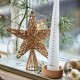 Antique brass Stars garland
