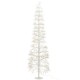 Arbre blanc lumières LED 80 cm