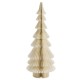 Sapin de Noël en papier à poser vert 93 cm